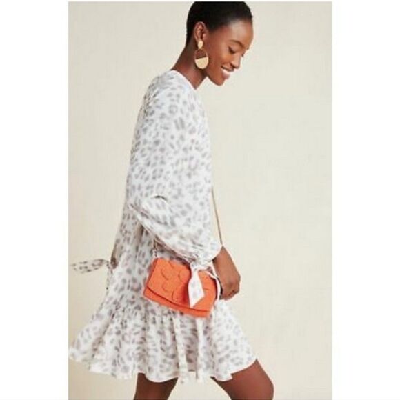 Mare Mare x Anthropologie Felix Tied-Sleeve Waistless SilhouetteTunic Dress - Picture 1 of 16